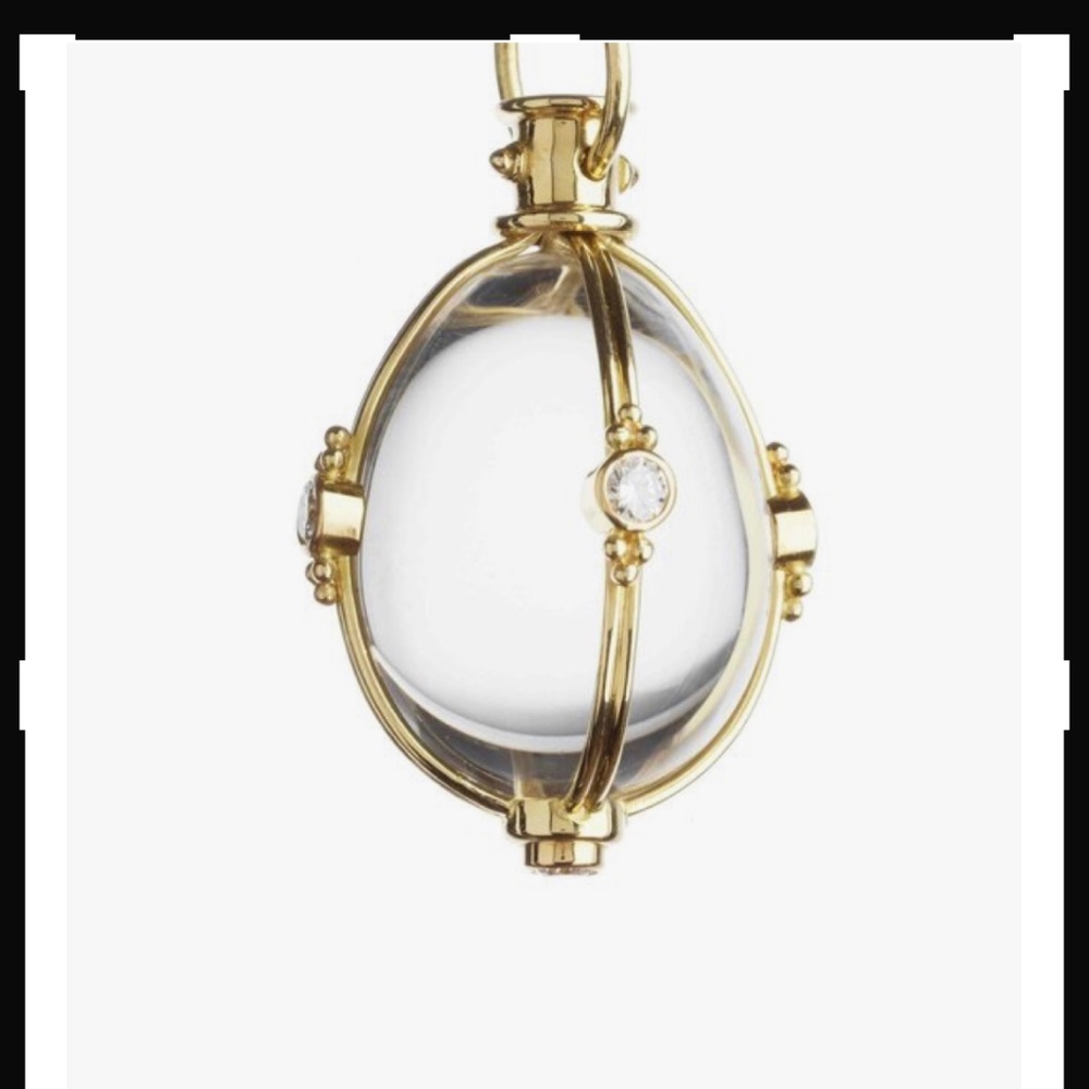 Temple St Clair Largest crystal orb